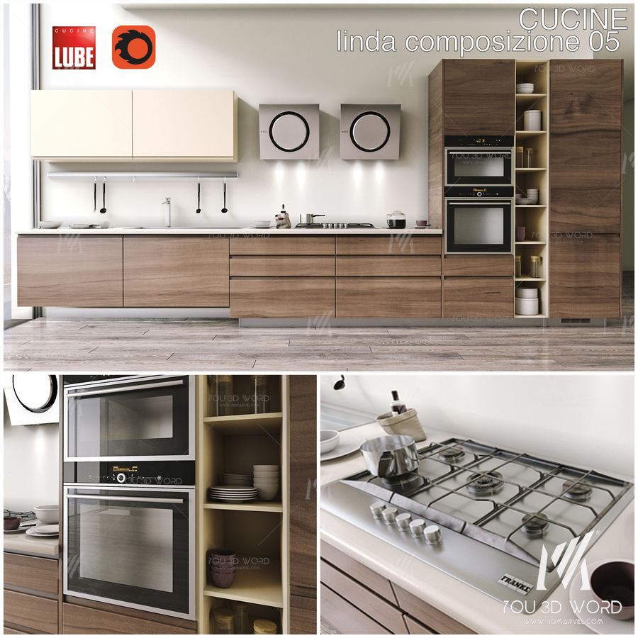 Kitchen CUCINE LUBE linda